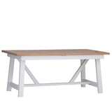 Your Home Essentials Dining Table DefaultTitle Easterly 1.8m Butterfly Extending White Dining Table