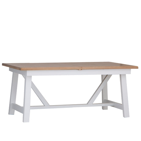 Your Home Essentials Dining Table DefaultTitle Easterly 1.8m Butterfly Extending White Dining Table