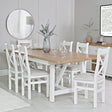 Your Home Essentials Dining Table DefaultTitle Easterly 1.8m Butterfly Extending White Dining Table