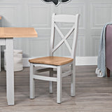 Your Home Essentials Dining Table Set Easterly 120cm Butterfly Extending Grey Dining Table Set with Chairs