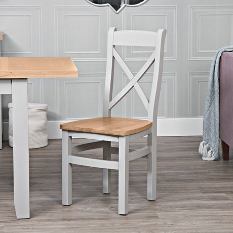 Your Home Essentials Dining Table Set Easterly 120cm Butterfly Extending Grey Dining Table Set with Chairs