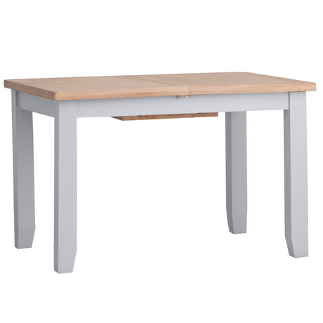 Your Home Essentials Dining Table Set Easterly 120cm Butterfly Extending Grey Dining Table Set with Chairs