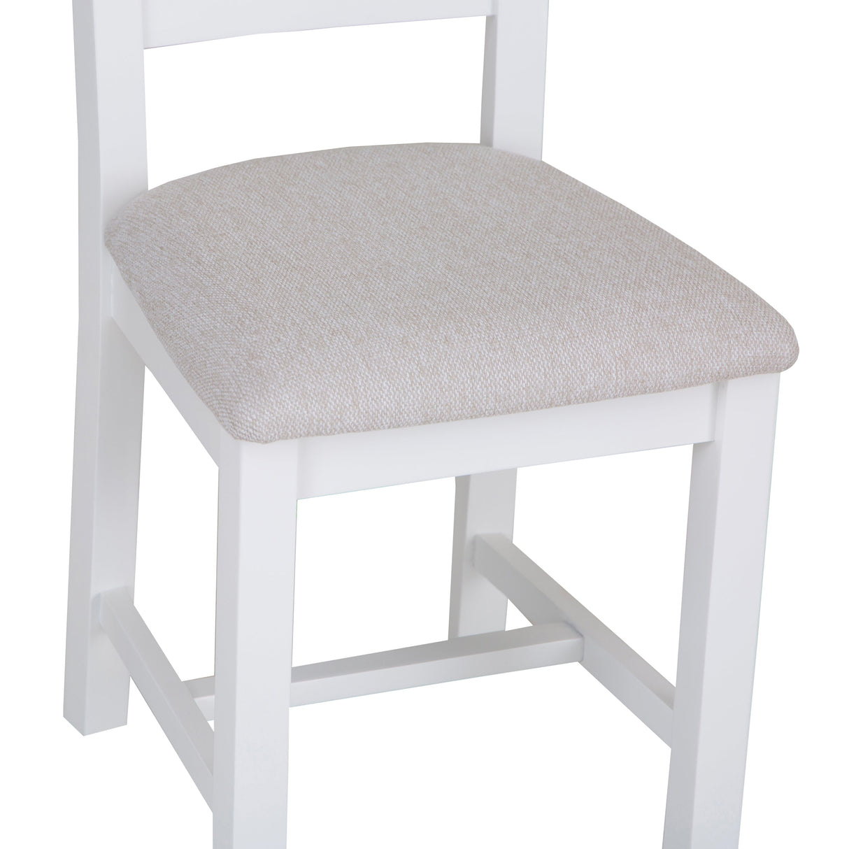 Your Home Essentials Dining Table Set Easterly 120cm Butterfly Extending White Dining Table Set with Chairs