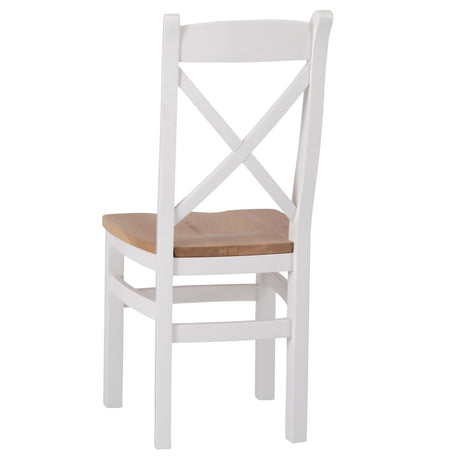 Your Home Essentials Dining Table Set Easterly 120cm Butterfly Extending White Dining Table Set with Chairs