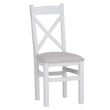 Your Home Essentials Dining Table Set Easterly 120cm Butterfly Extending White Dining Table Set with Chairs