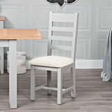 Your Home Essentials Dining Table Set Easterly 180cm Butterfly Extending Grey Dining Table Set with Chairs