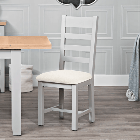 Your Home Essentials Dining Table Set Easterly 180cm Butterfly Extending Grey Dining Table Set with Chairs