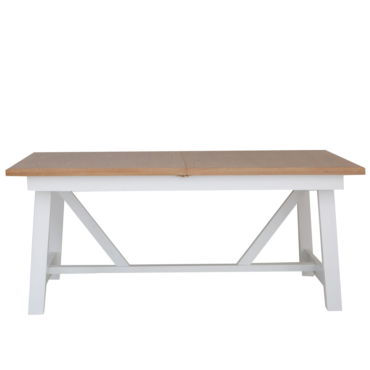 Your Home Essentials Dining Table Set Easterly 180cm Butterfly Extending White Dining Table Set with Chairs
