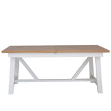 Your Home Essentials Dining Table Set Easterly 180cm Butterfly Extending White Dining Table Set with Chairs