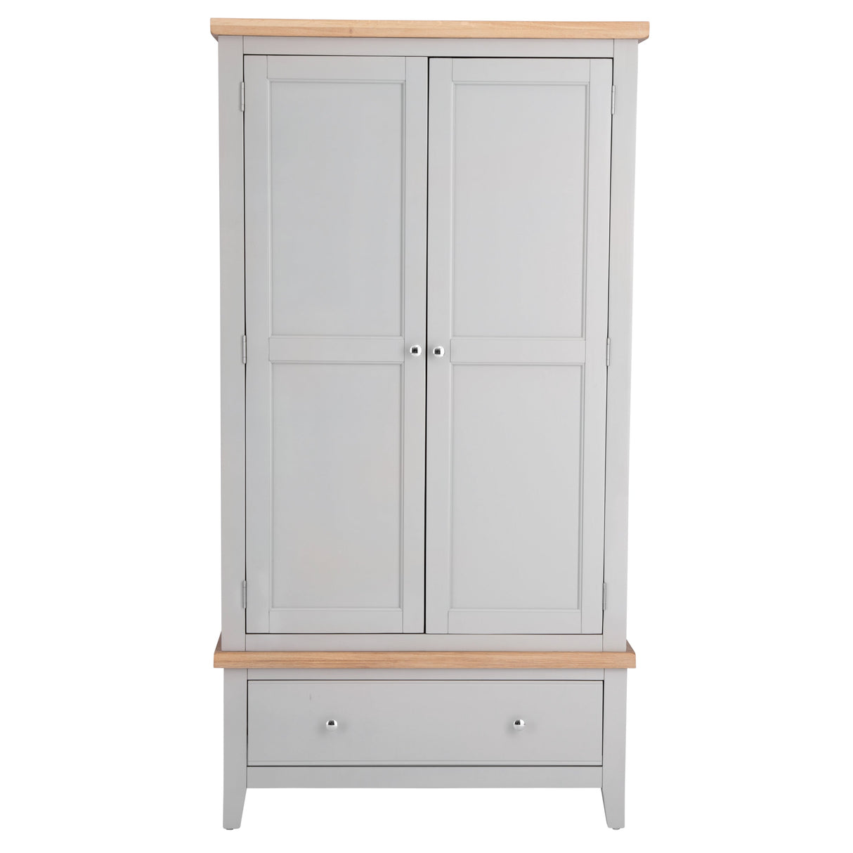Your Home Essentials Wardrobe DefaultTitle Easterly 2 Door Grey Wardrobe
