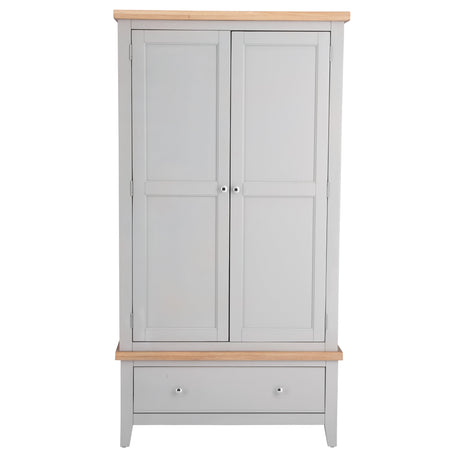 Your Home Essentials Wardrobe DefaultTitle Easterly 2 Door Grey Wardrobe