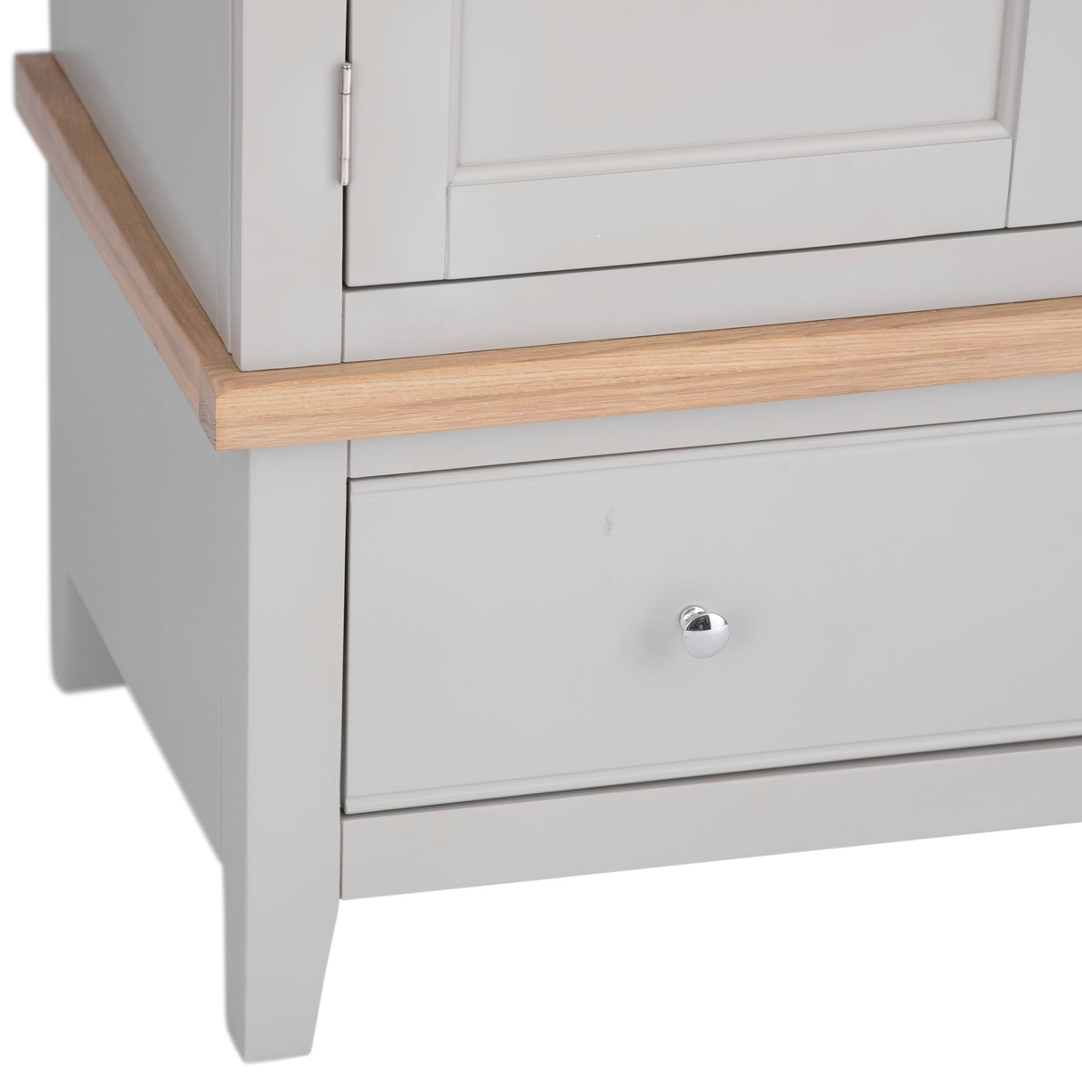 Your Home Essentials Wardrobe DefaultTitle Easterly 2 Door Grey Wardrobe