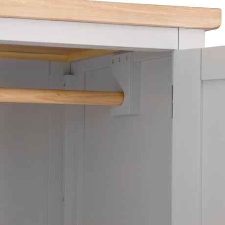 Your Home Essentials Wardrobe DefaultTitle Easterly 2 Door Grey Wardrobe