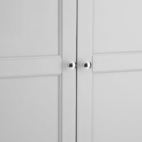 Your Home Essentials Wardrobe DefaultTitle Easterly 2 Door Grey Wardrobe