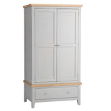 Your Home Essentials Wardrobe DefaultTitle Easterly 2 Door Grey Wardrobe