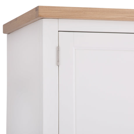 Your Home Essentials Wardrobe DefaultTitle Easterly 2 Door White Wardrobe
