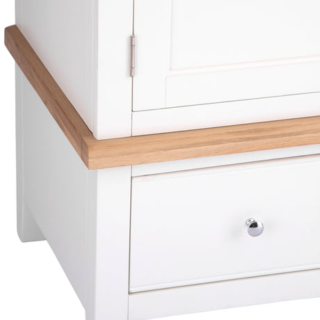 Your Home Essentials Wardrobe DefaultTitle Easterly 2 Door White Wardrobe