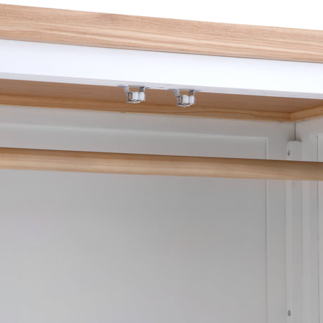 Your Home Essentials Wardrobe DefaultTitle Easterly 2 Door White Wardrobe