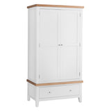 Your Home Essentials Wardrobe DefaultTitle Easterly 2 Door White Wardrobe