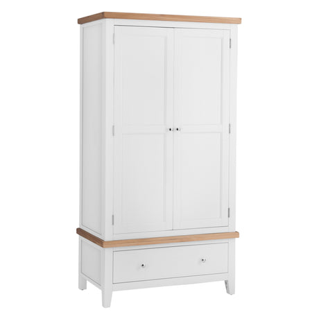 Your Home Essentials Wardrobe DefaultTitle Easterly 2 Door White Wardrobe