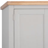 Your Home Essentials Wardrobe DefaultTitle Easterly 3 Door Grey Wardrobe