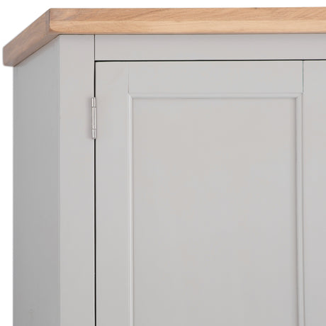 Your Home Essentials Wardrobe DefaultTitle Easterly 3 Door Grey Wardrobe