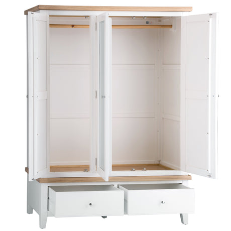 Your Home Essentials Wardrobe DefaultTitle Easterly 3 Door White Wardrobe