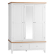Your Home Essentials Wardrobe DefaultTitle Easterly 3 Door White Wardrobe