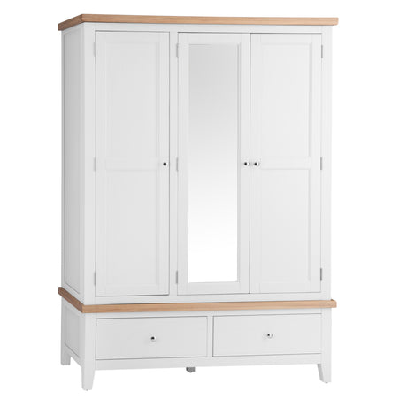 Your Home Essentials Wardrobe DefaultTitle Easterly 3 Door White Wardrobe