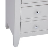 Your Home Essentials Bedside Cupboard DefaultTitle Easterly 3 Drawer Grey Bedside Cabinet
