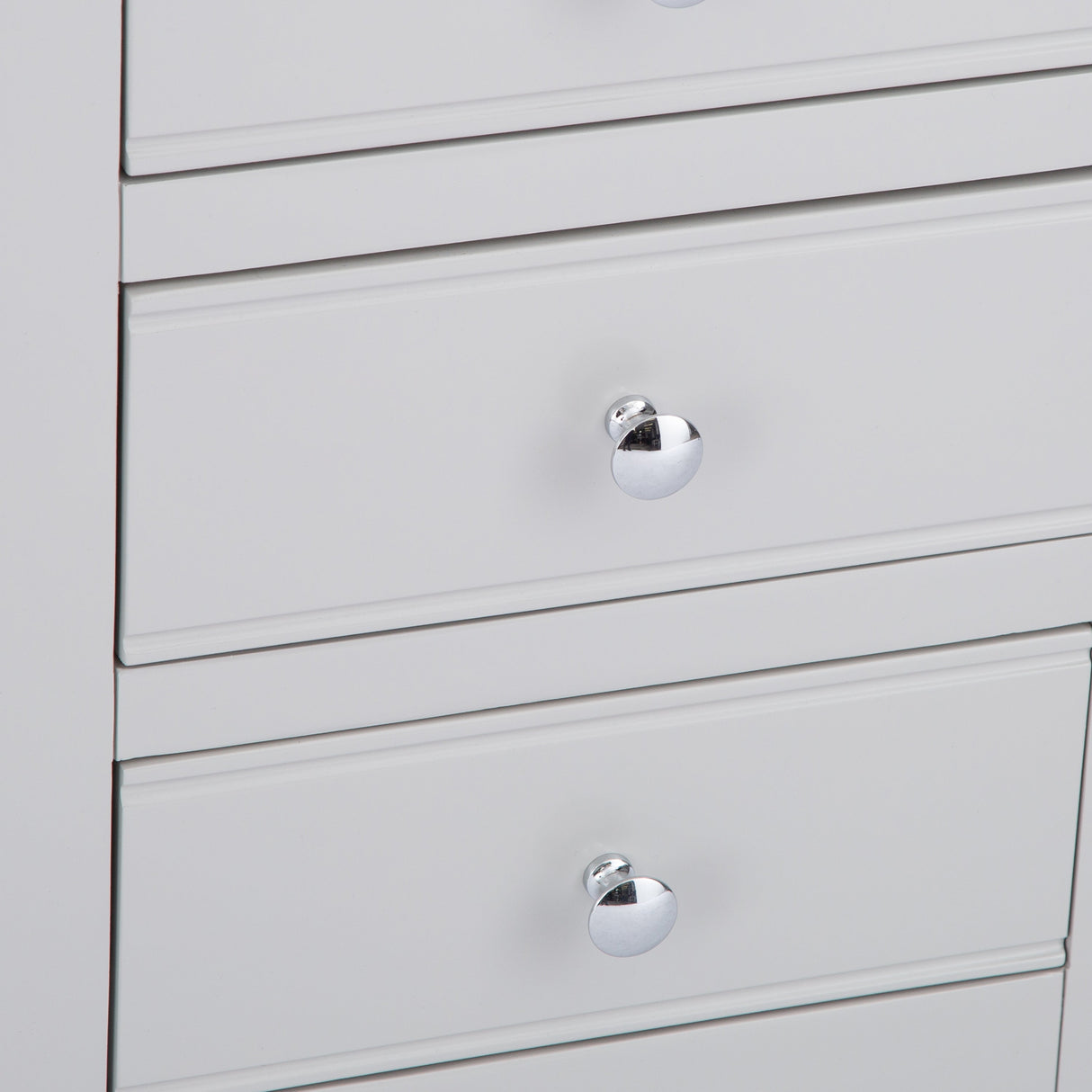 Your Home Essentials Bedside Cupboard DefaultTitle Easterly 3 Drawer Grey Bedside Cabinet