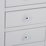 Your Home Essentials Bedside Cupboard DefaultTitle Easterly 3 Drawer Grey Bedside Cabinet