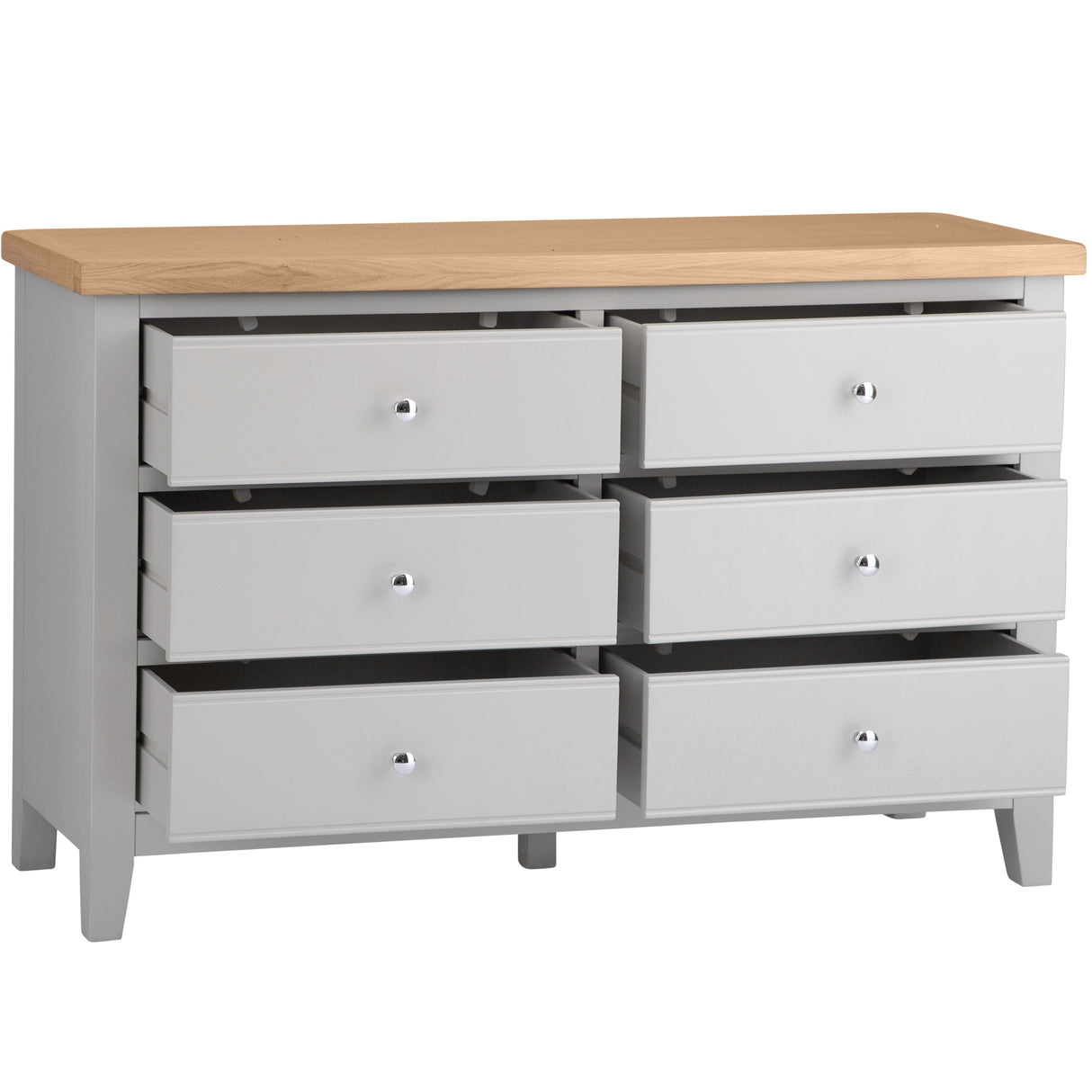 Your Home Essentials Chest of Drawers DefaultTitle Easterly 6 Drawer Grey Chest of Drawers