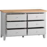 Your Home Essentials Chest of Drawers DefaultTitle Easterly 6 Drawer Grey Chest of Drawers