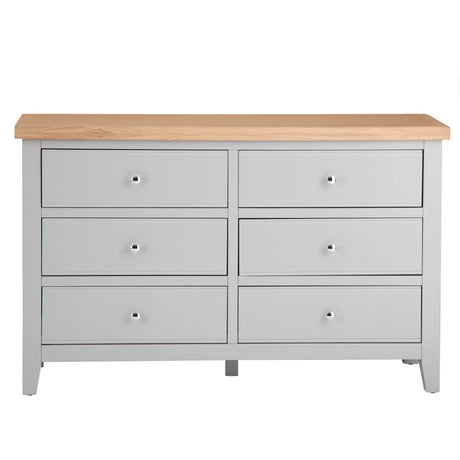 Your Home Essentials Chest of Drawers DefaultTitle Easterly 6 Drawer Grey Chest of Drawers