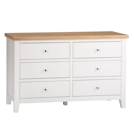 Your Home Essentials Chest of Drawers DefaultTitle Easterly 6 Drawer White Chest of Drawers