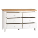 Your Home Essentials Chest of Drawers DefaultTitle Easterly 6 Drawer White Chest of Drawers