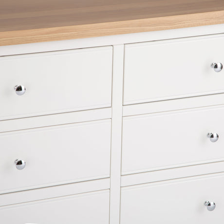 Your Home Essentials Chest of Drawers DefaultTitle Easterly 6 Drawer White Chest of Drawers