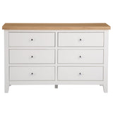 Your Home Essentials Chest of Drawers DefaultTitle Easterly 6 Drawer White Chest of Drawers