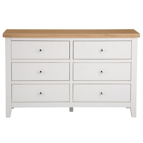 Your Home Essentials Chest of Drawers DefaultTitle Easterly 6 Drawer White Chest of Drawers