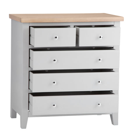 Your Home Essentials Chest of Drawers DefaultTitle Easterly Grey 2 Over 3 Chest of Drawers