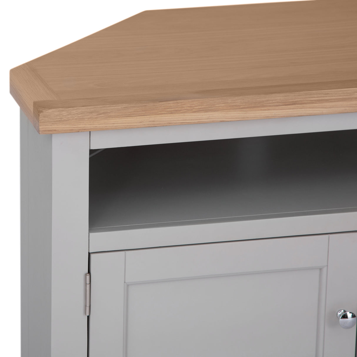 Your Home Essentials TV Unit DefaultTitle Easterly Grey Corner TV Unit