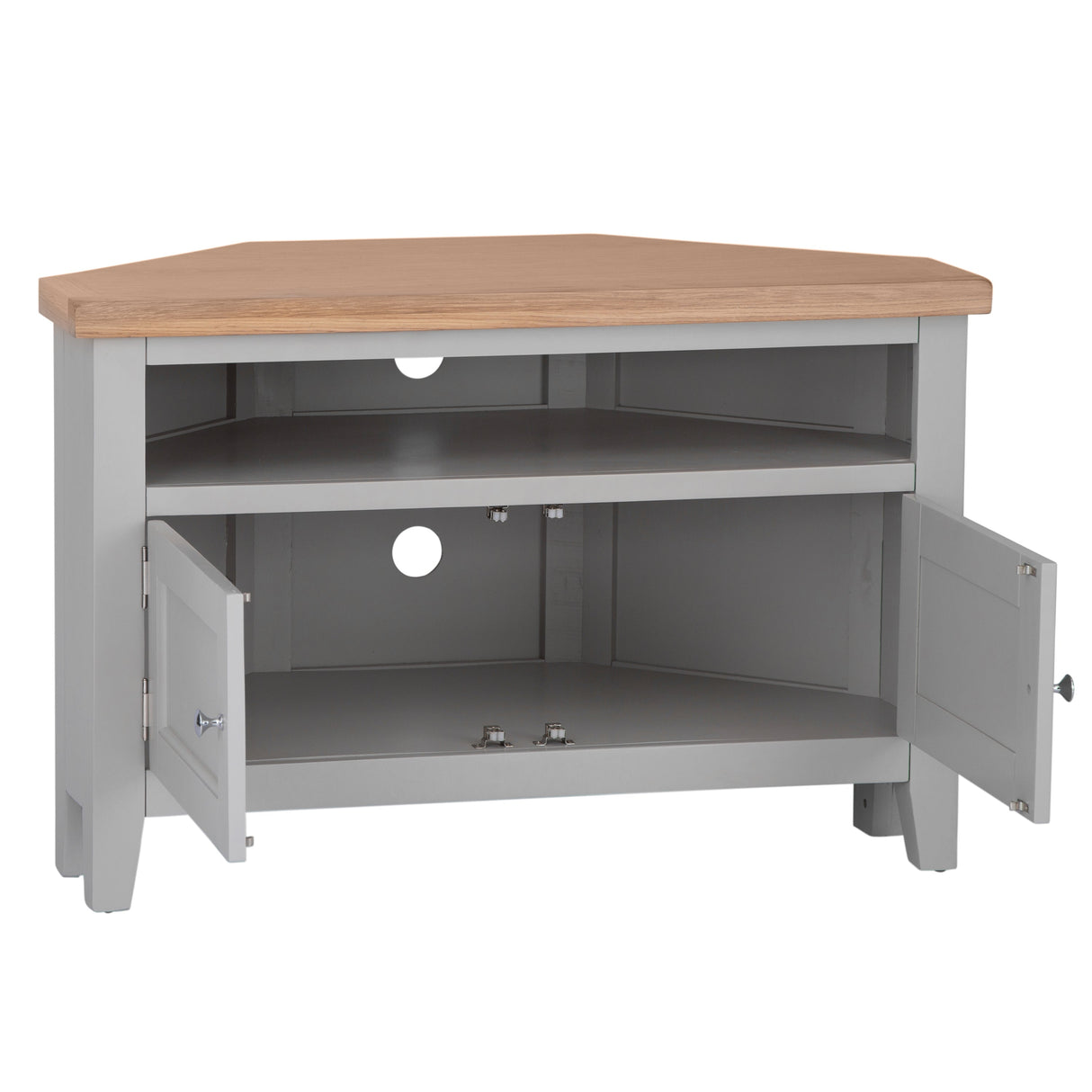 Your Home Essentials TV Unit DefaultTitle Easterly Grey Corner TV Unit