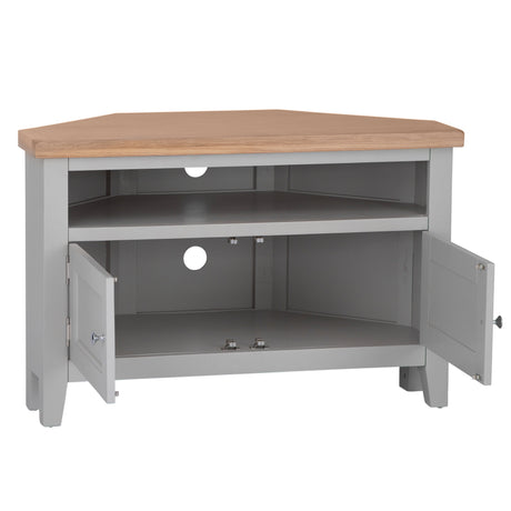 Your Home Essentials TV Unit DefaultTitle Easterly Grey Corner TV Unit