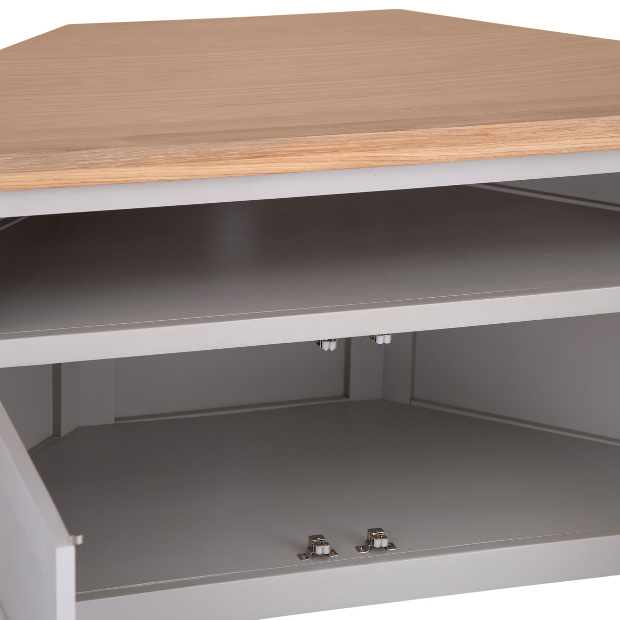 Your Home Essentials TV Unit DefaultTitle Easterly Grey Corner TV Unit