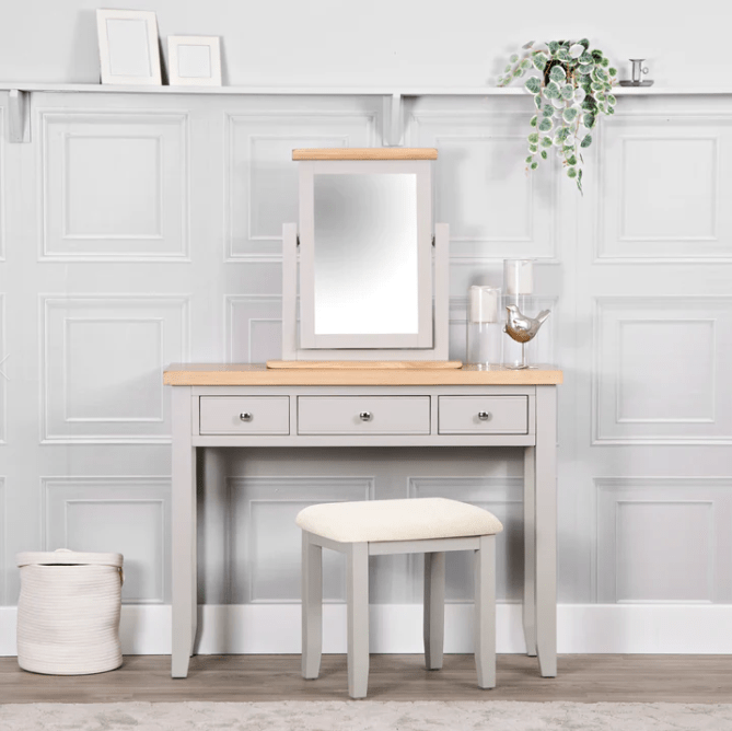 Your Home Essentials Dressing Table Mirror DefaultTitle Easterly Grey Dressing Table Trinket Mirror
