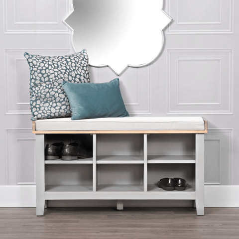 Your Home Essentials Hall Bench Easterly Grey Hall Bench