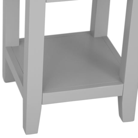 Your Home Essentials Lamp Table Easterly Grey Lamp Table