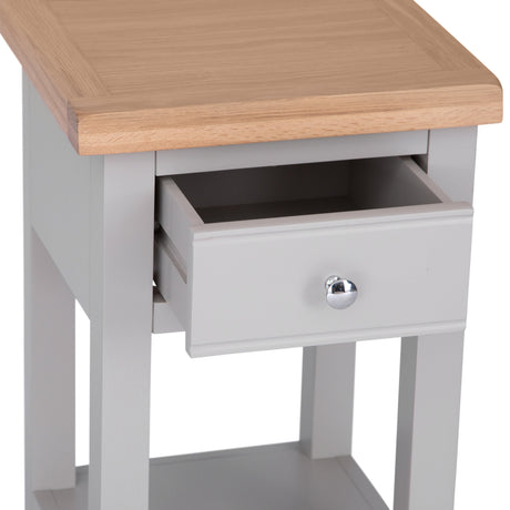 Your Home Essentials Lamp Table Easterly Grey Lamp Table
