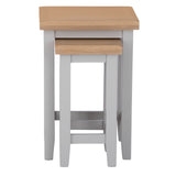 Your Home Essentials Nest of Tables Easterly Grey Nest of 2 Tables